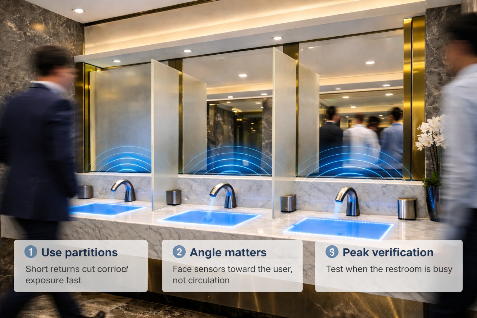 Luxury restroom context image related to traffic planning and sensor stability